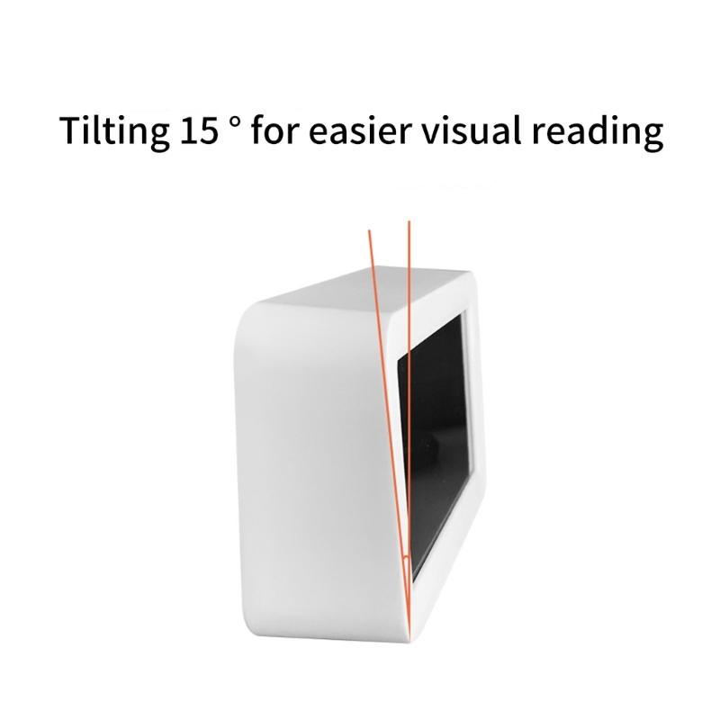 Table Clock, Quiet Timepieces Digital Clocks for Students and Professional, Easy to Read Display