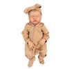 18 Zoll Reborn Baby Puppe Laura 3D Realistisches Baby mit weichen und dehnbaren Eigenschaften Puppenspielzeug für Geschenk