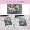 Metal Rose Decor Waist Chain For Women With Hiphop Style And Adjustable Fit