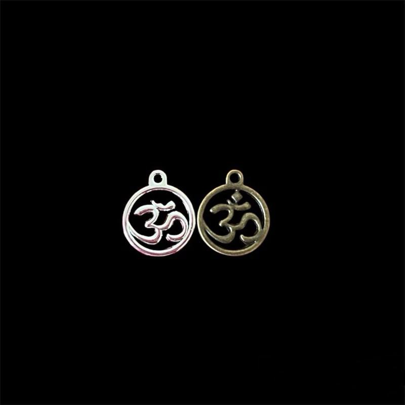 Om Hinduism Ganesha Elephant Head God Pendant Necklace Charm Wristband Success Wealthy Amulet Talismans Vintage Gifts Protect Health Lucky Rich