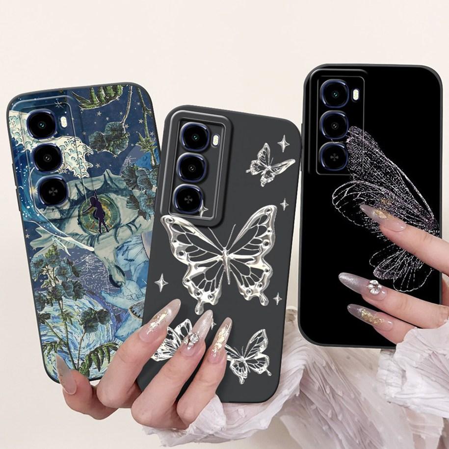 For Itel City 100 Case Luxury Sunset Marble Painted Soft Liquid Silicone Shockproof Cover For Itel City 100 2025 City100 4G Capa