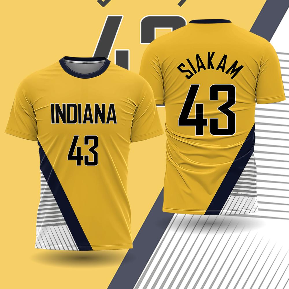 3D Printed Men's T-shirt Basketball Professional League East-West Final Series  Men's Quick Drying Breathable Training T-shirts