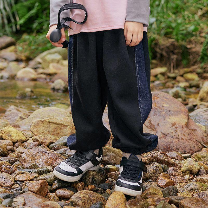 Boys  Sports Pants Spring Long Pants 2026 New Spring and Autumn Style Children s Clothing Boys  Spring and Autumn Pants U15777 Black 120