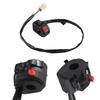 NEW-7/8 Inch 22Mm ATV Motorcycle Handlebar Control Switches Left Right For Horn Button Turn Signal Fog Light Warning Light