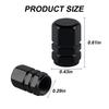 Car Wheel Tire Valve Caps For Porsche GTS Series 911 918 992 GTS 718 Boxster Cayman GTS Panamera Taycan GTS Cayenne Macan GTS
