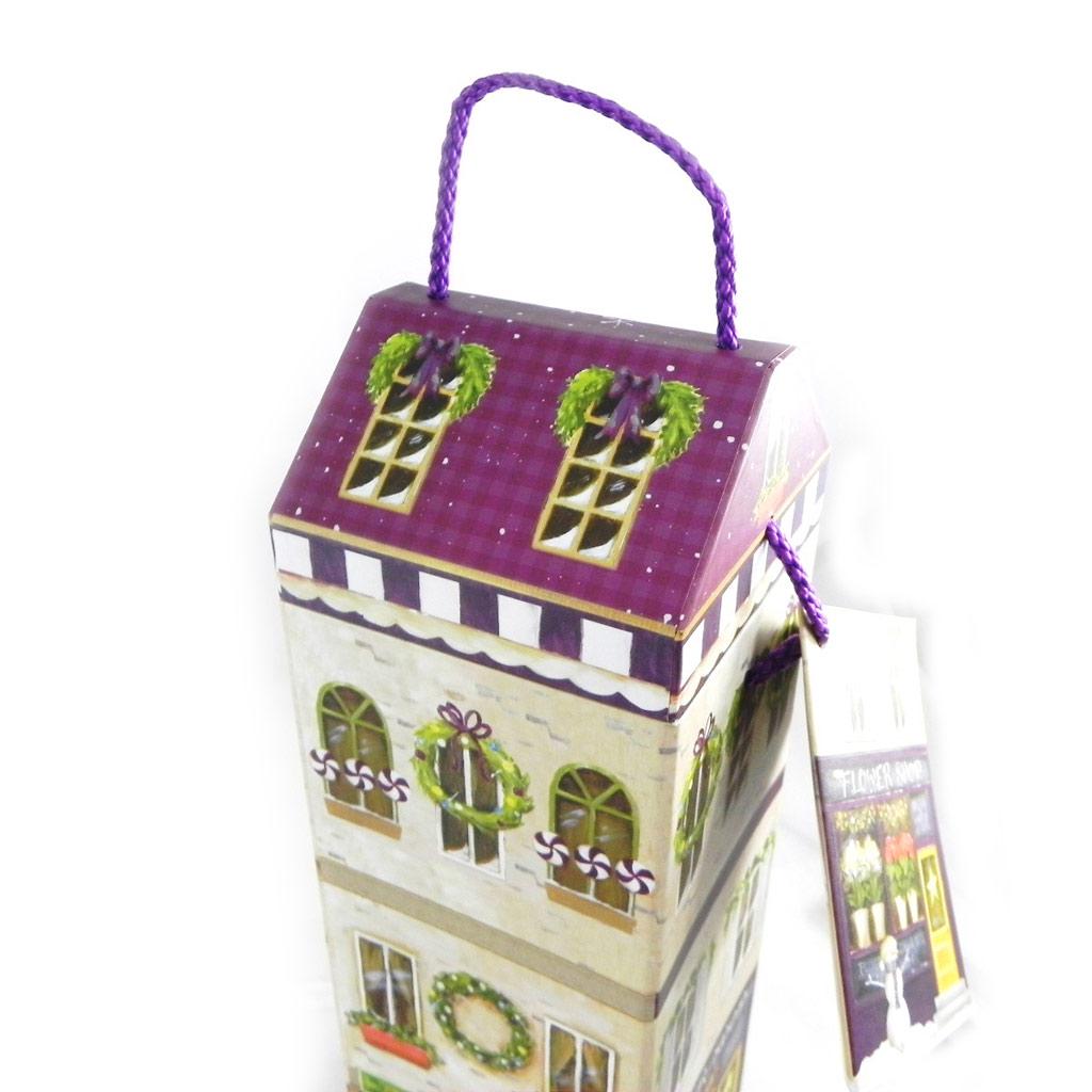 Les Trésors De Lily [I3333] - 'Merry Christmas' Bottle Storage Box - 1 Bottle
