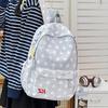 Schoolbag Schoolbag Female Junior High School Student High School Student Full of Stars Large Capacity Backpack Trendy Girl Travel Small Backpack