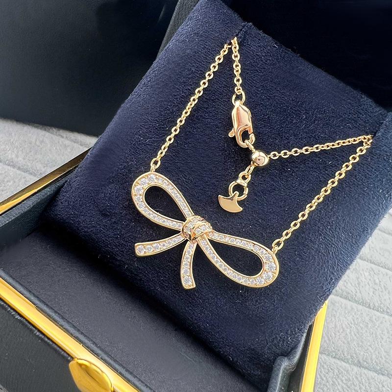 2025 Gejia Diamond Butterfly Necklace: Women s Luxurious Fashion Clavicle Chain