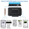 USB 3.0 to IDE/SATA Hard Drive Converter - Multifunctional Cable for 2.5"/3.5" Drives