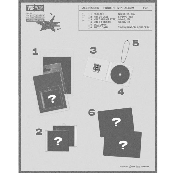 (CRUMBLE ver.) ALL(H)OURS [VCF] 4th MINI ALBUM