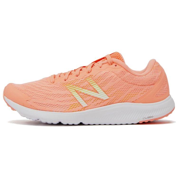 

New Balance Nb 635 Comfortable Fabric Synthetic Leather Cushioning Wear-Resistant Breathable Low-Top Running Shoes Women sneaker Pink Orange W635LH3 36