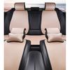 WTEMPO Summer Ice Car Cushion Set Cool Comfortable Breathable High-end Business Anti-slip Double-layer Knitted Car Seat Cushion