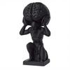 3D-gedruckte Desktop-Figur Kleiner Mann mit Gehirn Skulptur für Wohnzimmer Schlafzimmer Büro Schreibtisch Regal Dekoration
