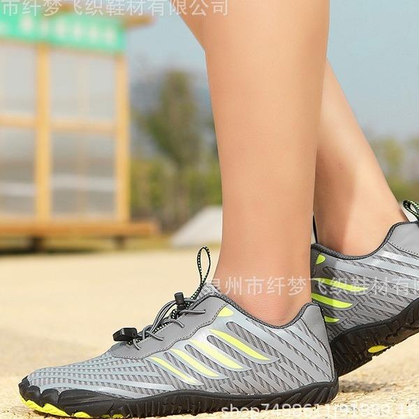 Swimming wading shoes men's five-finger fitness outdoor women's beach diving creek shoes