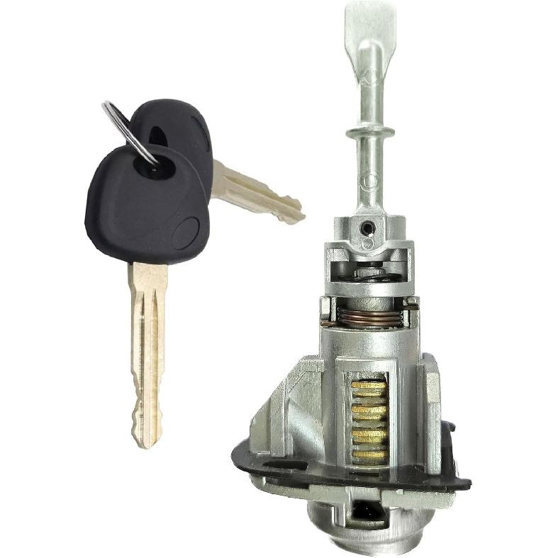 81970-A7A00 1 Set Door Lock Cylinder Set Kit with 2 Keys for Kia Forte 2014-2018 Forte Koup 2014-2016 Replace 81970A7A00 Left Driver Side