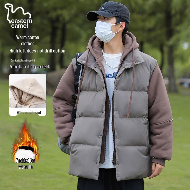 

EASTERN CAMEL Унисекс Зимняя Куртка с Капюшоном 2XL