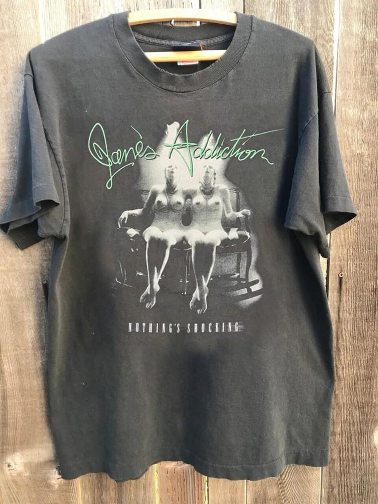 

Футболка унисекс Jane s Addiction Nothing s Shocking базовая черная S