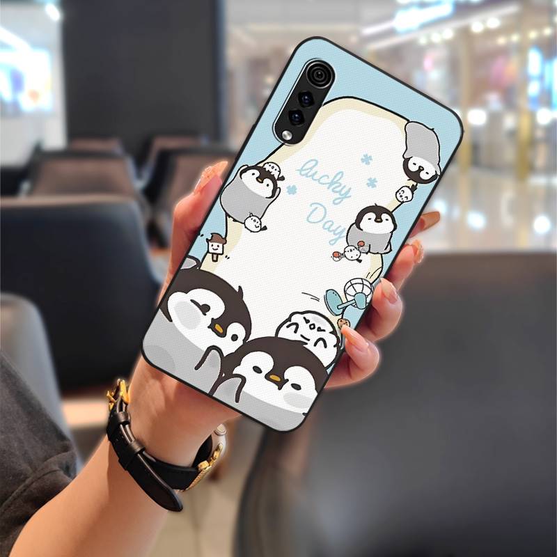 Soft case Full wrap Phone Case For LG Velvet 4G/5G Graffiti Phone Pouch TPU Animals Durable Silicone Fashion Design Cute