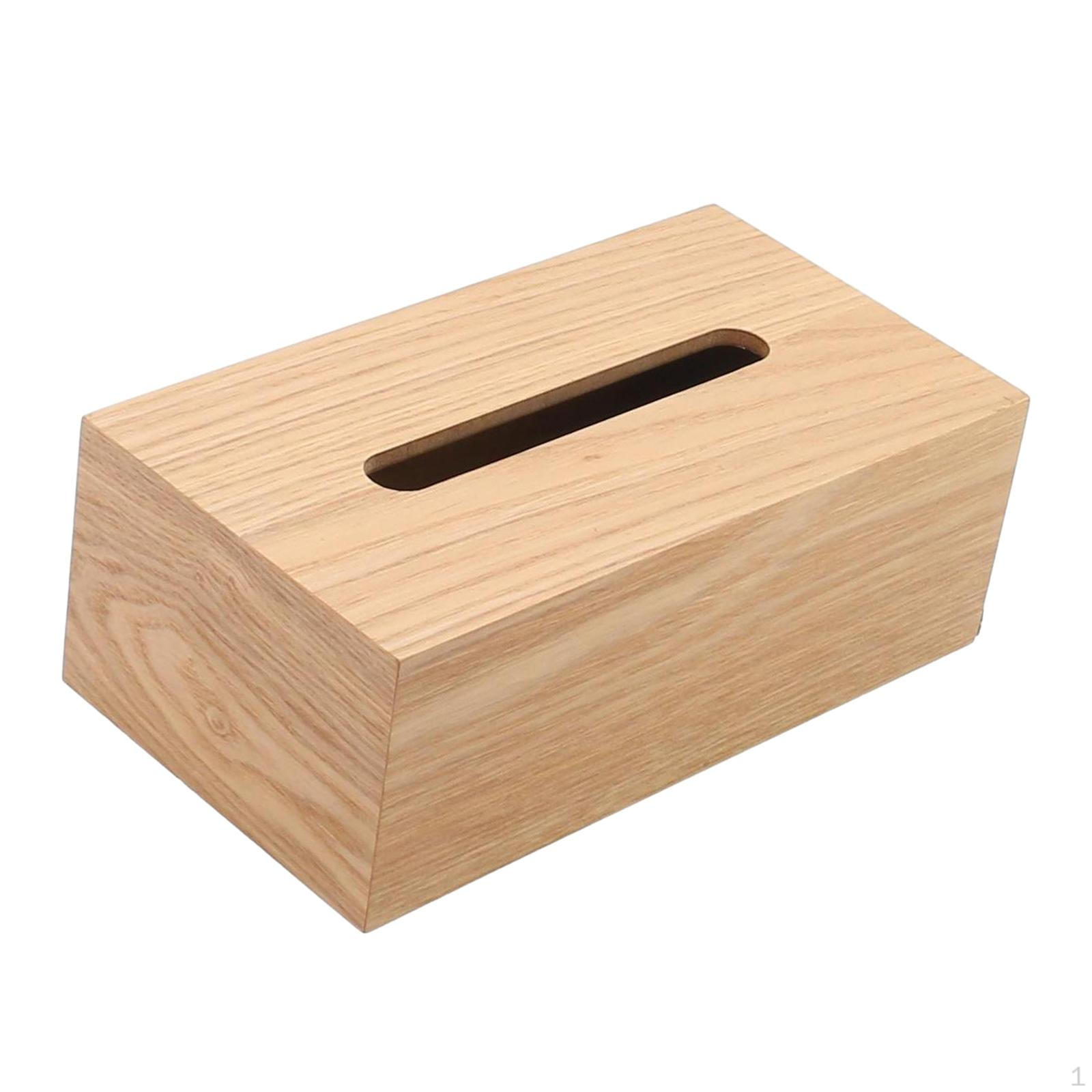 

Шикарный деревянный держатель для салфеток для домашнего и офисного декора B