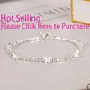925 Silver Pearl Bead Bracelet for Women Girl Asymmetry Versatile Sweet Jewelry Gift