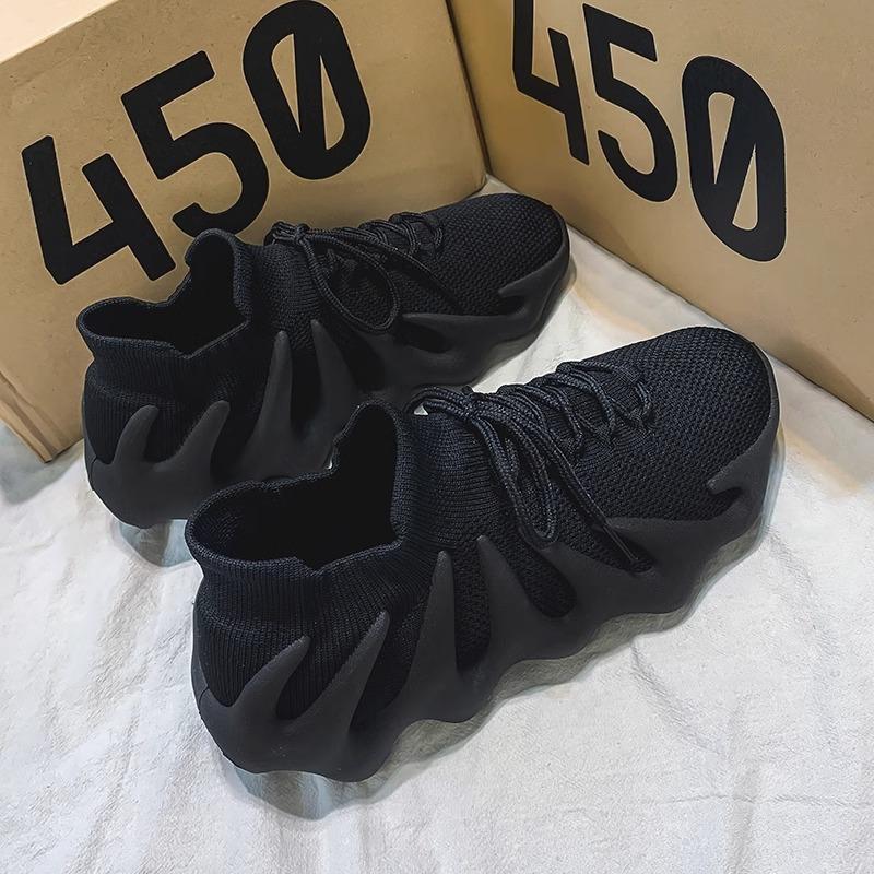 Flying Woven Coconut Shoes Women's Shoes Summer Breathable Mesh Sports Running Octopus Volcano Casual Soft-soled Dad Tide Shoes