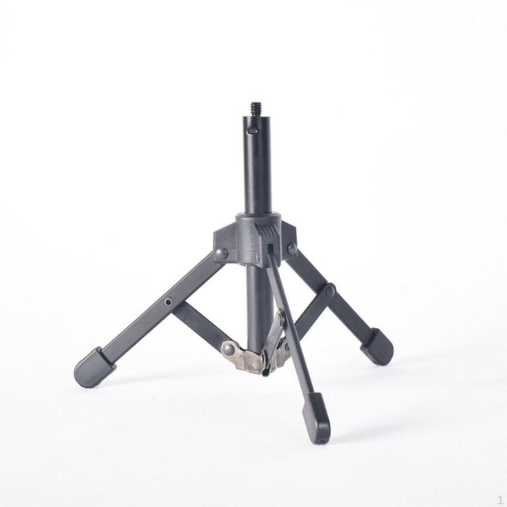 Desktop Audio Device FullmetalMetal Tabletop Mic Stand Compact Tripod for Podcasters,