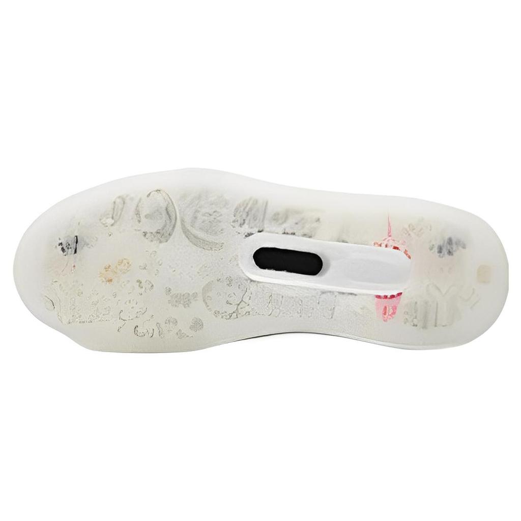 New LiNing 001 BTC BTC Boom Daily Gold Rush Anti Slip And Wear Resistant Lightweight Low Top Skateboard Shoes Women's White AGCS130-1