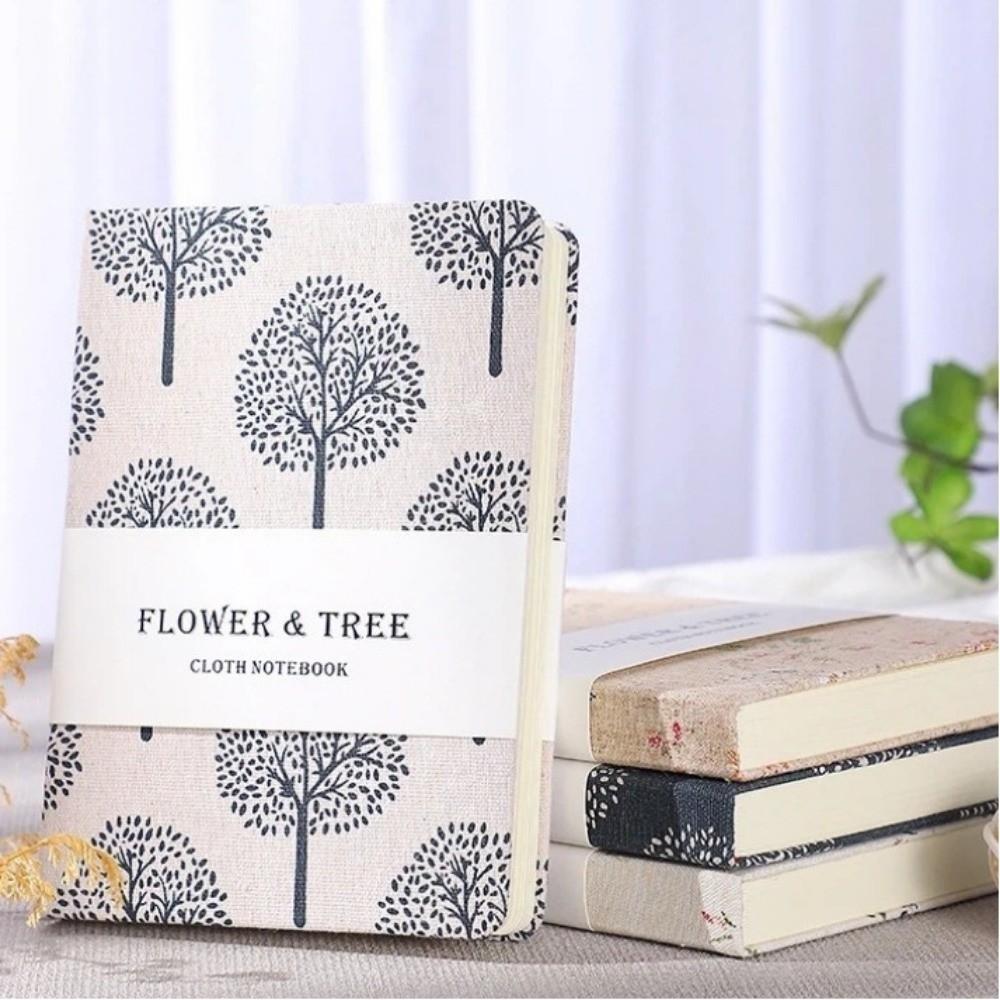 A6/B6 Handkonto-Buch Super-dickes Druck-Notizbuch 2026 Blumen Notizbuch Bürobedarf