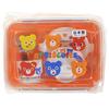 House Hot Tableware Set for Boys and No [Miki Biscuits] Girls, Baby, Kids, Children's Clothing, Orange, Size, 76-7023-146