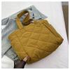 2023 Women's Large Capacity Quilted Nylon Tote - Versatile Autumn/Winter Fashion Shoulder Bag