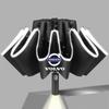 Automatischer Regenschirm mit LED-Reflektorstreifen Windschirm für Volvo xc60 s60 v40 v50 v60 s80 s40 c30 awd c70 s40 s60 s80