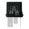 1 X 1K0951253A #460 5112001 12VDC Relay 4-Pin Quick Connect SPST Automotive Relay