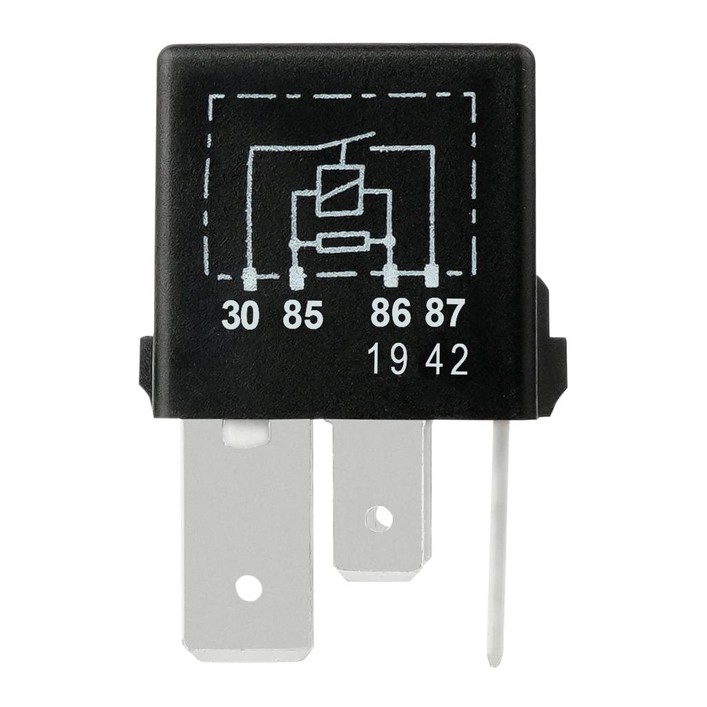 1 X 1K0951253A #460 5112001 12VDC Relay 4-Pin Quick Connect SPST Automotive Relay