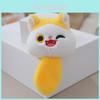 Adorable Plush Cat Keychain Soft Stuffed Animal Toy Cute Cartoon Bag Charm