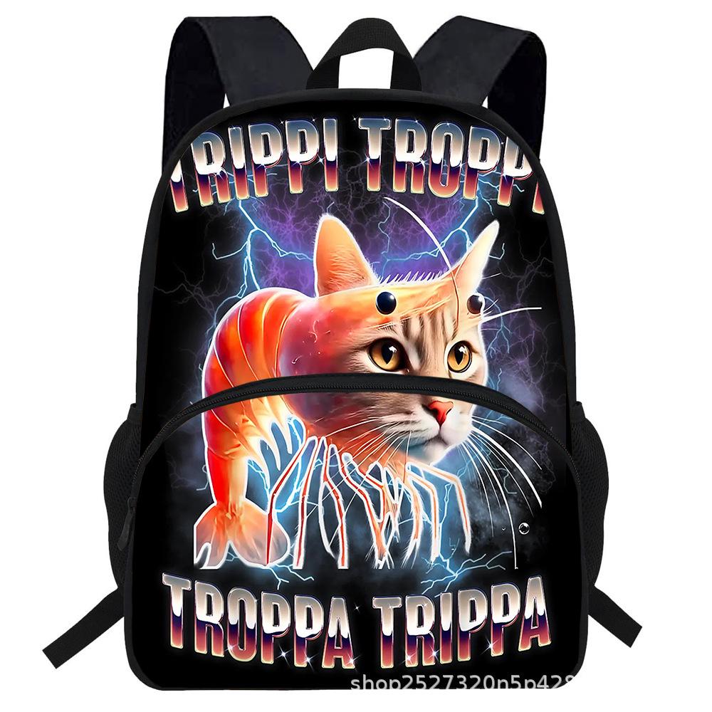 Stickman Italian Brainrot Backpack