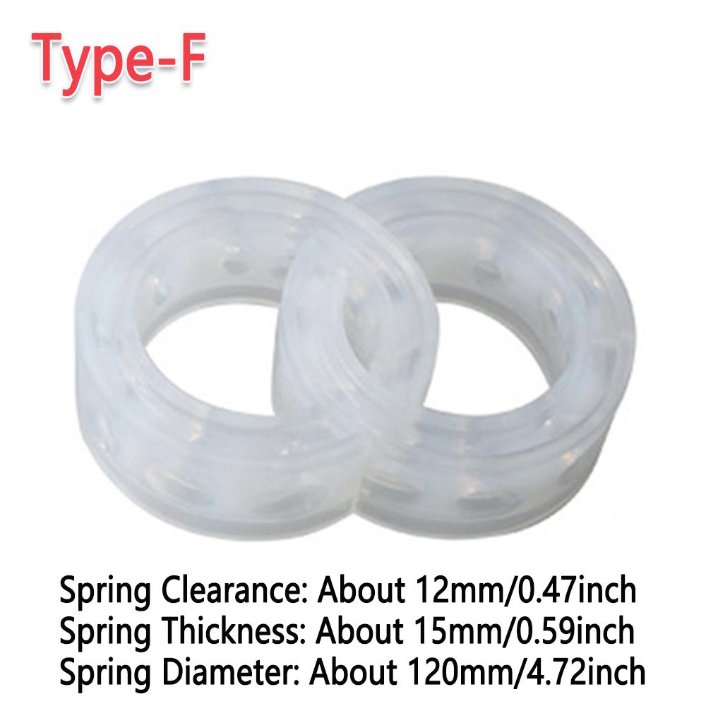 2pcs Buffers Shock Absorber For Car Spring Buffers Coil Urethane Rubber Buffer Cars Springs Cushion Buffering Auto Goods