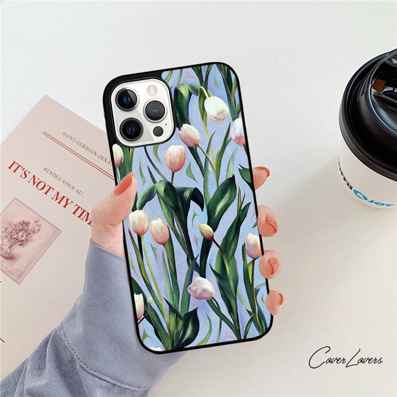 Tulips Flower Spring Phone Case For Apple iPhone 17 Air Pro Max Plus Coque For iPhone 17 Air 14 15 16 13 12 Max Cover