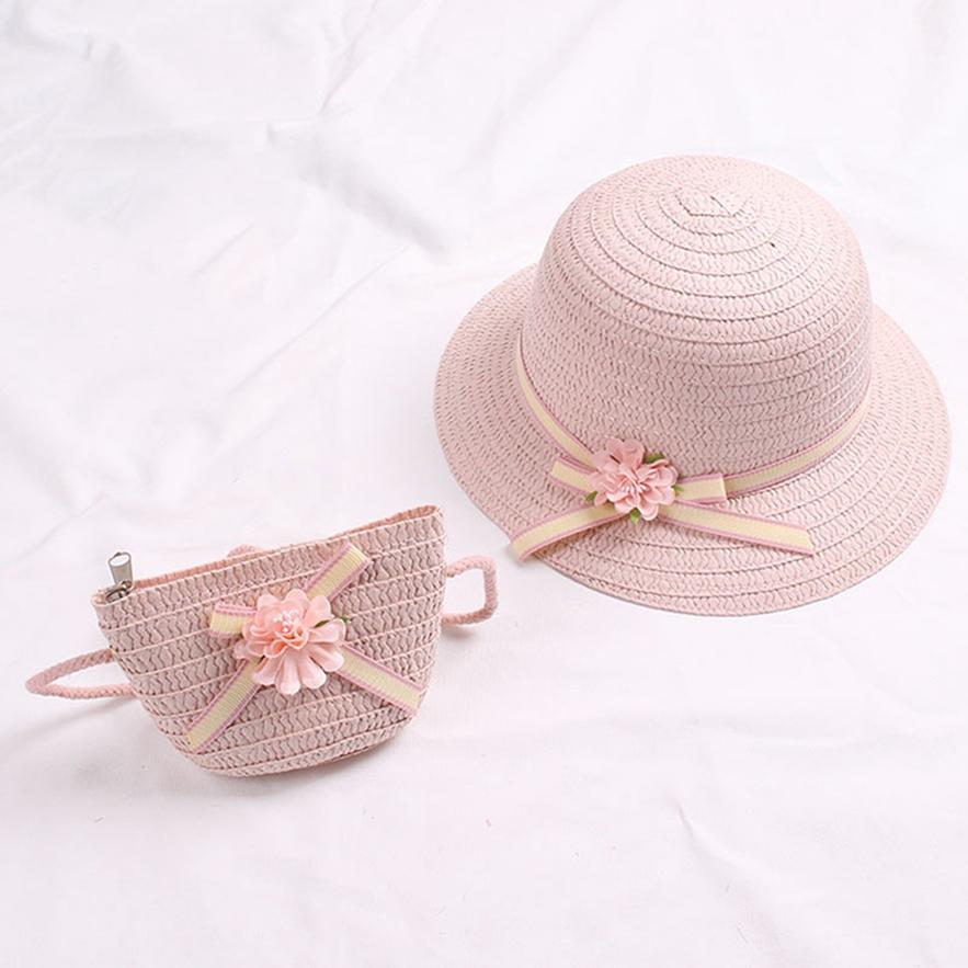 Straw Hat Spring and Summer Baby Girl 