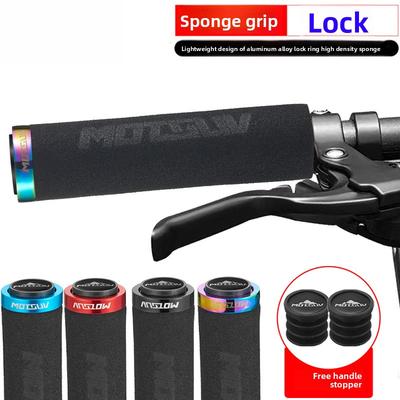 Bicycle Grips Mountain Bike Lock Sponge Handlebar, Dead Fly Single Comfort Handlebar Riding Accessories