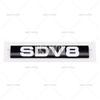 New 3D HSE SDV6 HSE SDV8 ABS Adhesive Emblem Badge Decal for Land Rover Ranger Rover Voguese Defender bwsx9