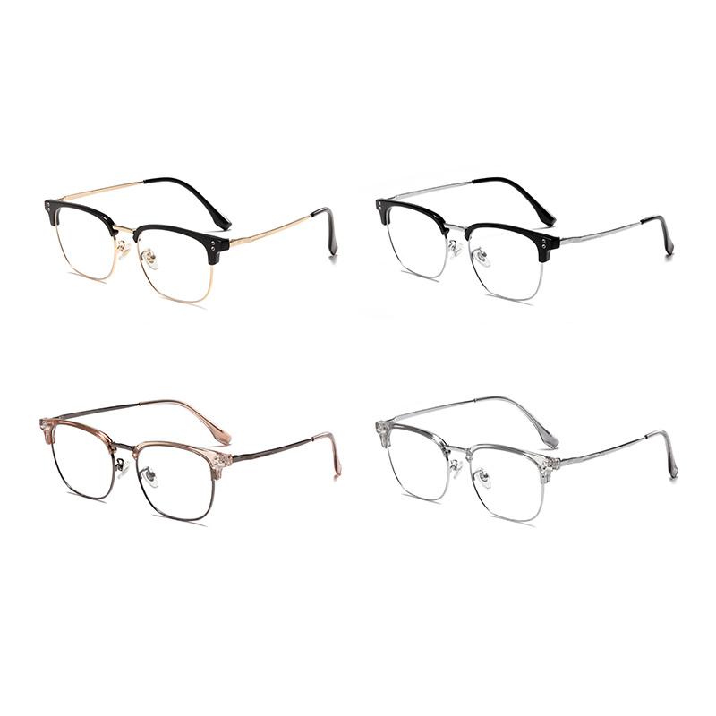 Anti Blue Rays/Photochromic Square Myopia Glasses Outdoor Shade Anti-Uv Short-Sight Prescription Eyewear 0 -0.5 -0.75 To -6.0