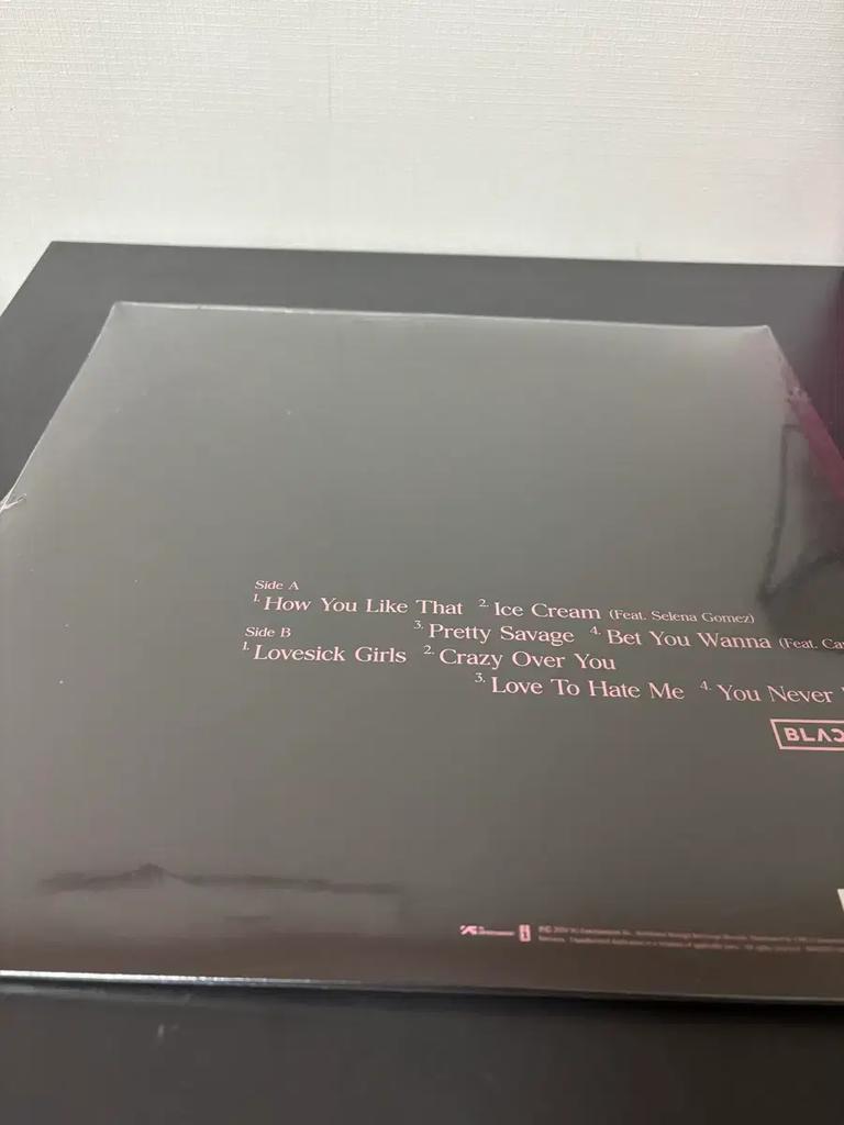 BLACKPINK LP-Album, ungeöffnet, Crown