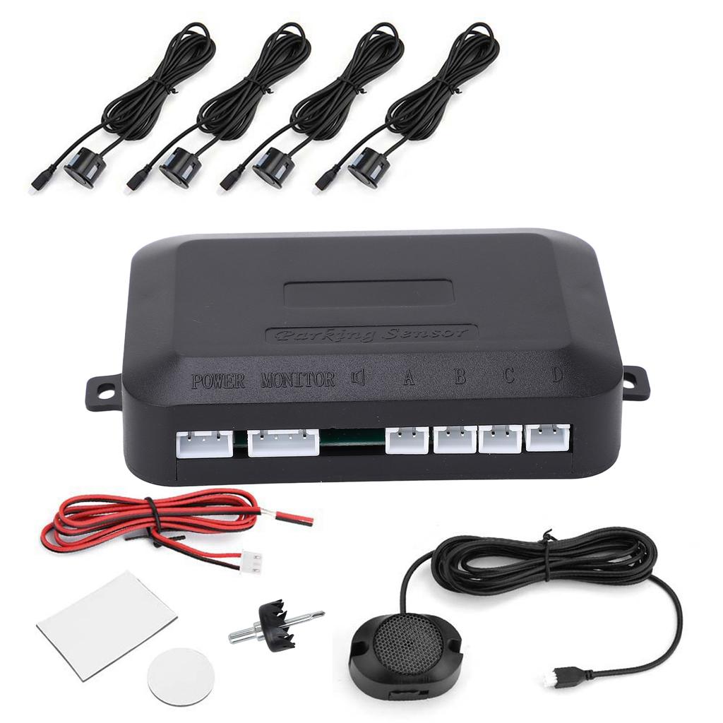 Reversing Radar Car Parking Sensor Reversing Radar Kit Warning Sound Indicator Probe System 12V Parking Distance Control Sensor