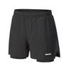 2024 Men's Quick-Dry Running Shorts: European American Two-in-One with Pocket & Sweat Towel