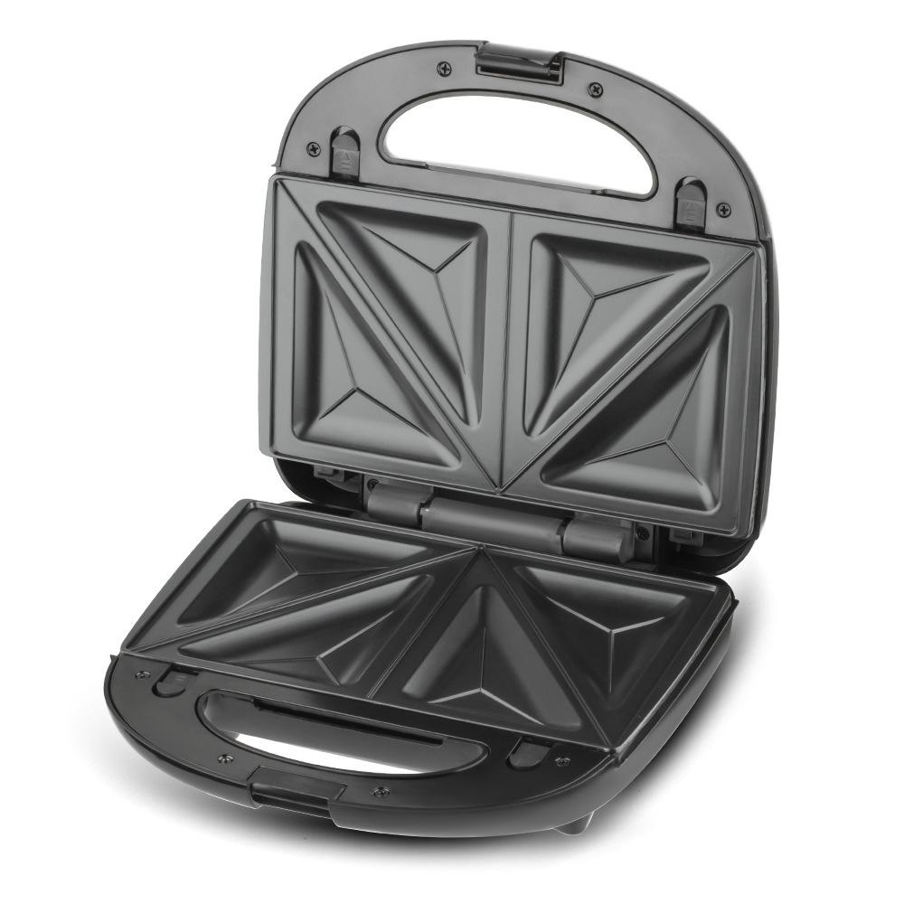 ماكينة صنع الساندوتشات الكهربائية 6 في 1 مع 6 أطباق غير لاصقة قابلة للإزالة على الوجهين