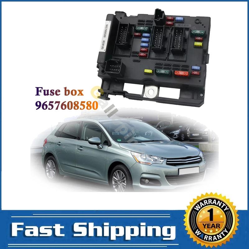 

Для Citroen C3 C5 C8 Xsara Picasso Peugeot 206 Cabrio 307 406 Coupe 807 Блок предохранителей Блок управления ответвлением В сборе Реле 9657608580