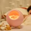 Creative LED Night Light Cute Cat Bluetooth Speaker Music Night Light Rechargeable Touch Sensing Bedroom Bedside Feeding Lamp