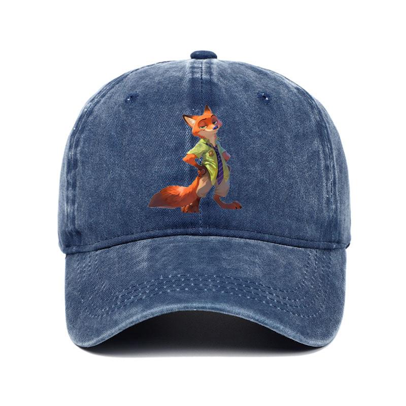 Cartoon Zootopia Three-toedSloth Baseball Cap Couple Women Print Trucker Hat Summer Casual Outdoor Dropshipping Baseball Caps