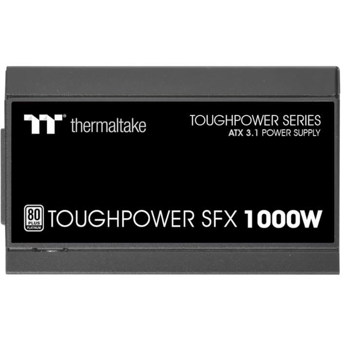 Alimentation sfx - thermaltake - toughpower 1000w - atx 3.1 - modular - 80plus platinum