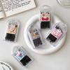30Pcs/box Black Straight Wave Hairpins Korean Versatile Bangs Hair Clips for Children Women's Boxed Metal Bobby Pin Barrette